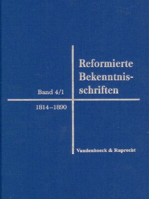 cover image of Reformierte Bekenntnisschriften